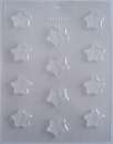 Flat Stars Chocolate Mould